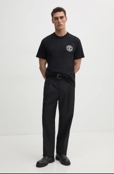 Хлопковая футболка Versace Jeans Couture