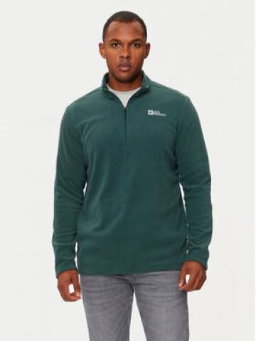 Jack Wolfskin Флісовий реглан Taunus 1709522 Зелений Regular Fit Jack Wolfskin Флісовий реглан Taunus 1709522 Зелений Regular Fit