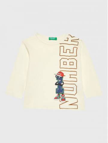 United Colors Of Benetton Блузка 3VR5G106B Écru Regular Fit United Colors Of Benetton Блузка 3VR5G106B Écru Regular Fit