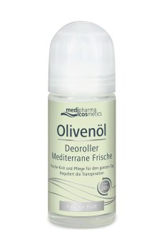 Шариковый дезодорант Оlivenol Deoroller Средиземноморская свежесть, женский, 50 мл