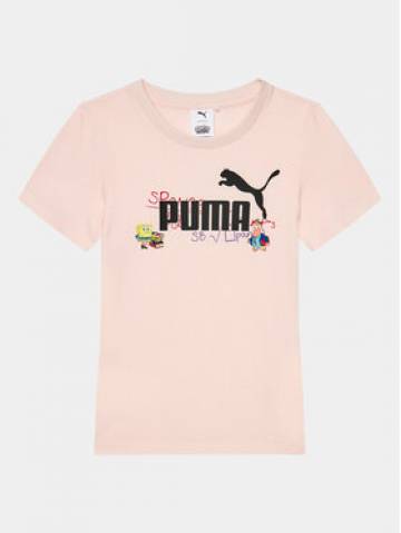 Puma Футболка Puma X Spongebob 622212 Рожевий Regular Fit Puma Футболка Puma X Spongebob 622212 Рожевий Regular Fit