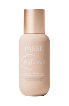 Тональная основа для лица Paese Puff Cloud Foundation With Blur Effect, SPF 20, 01 Light Beige, 37 мл