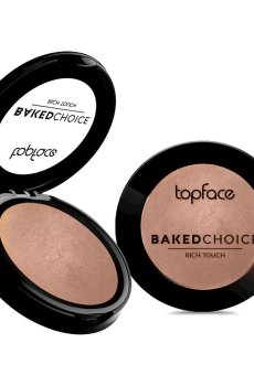 Запеченные румяна для лица TopFace Baked Choice Rich Touch Blush On, 03 Top Secret, 5 г