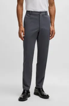 Мужские темно-серые брюки Серый 52 BOSS 50534880;404