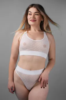 Женский белый топ Белый S brabrabra SLZ26401006