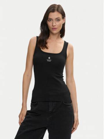 Guess Jeans Топ W4YP48 KA0H1 Чорний Regular Fit Guess Jeans Топ W4YP48 KA0H1 Чорний Regular Fit