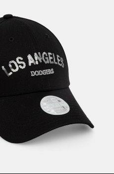 Хлопковая кепка New Era SEQUIN WORDMARK 9FORTY®