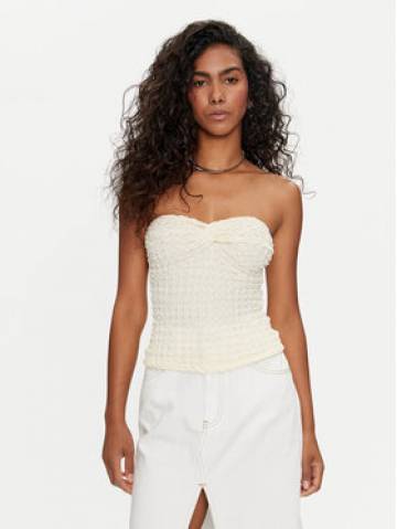Vila Топ Tiro 14106707 Бежевий Regular Fit Vila Топ Tiro 14106707 Бежевий Regular Fit