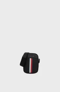 Мужская черная сумка METRO MINI REPORTER Черный ONESIZE Tommy Hilfiger AM0AM14518