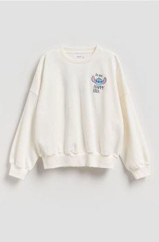 Reserved - Світшот Lilo & Stitch - кремовий - 901HV-01X