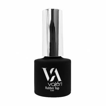 Топ для гель-лака Valeri Rubber Top, 6 мл Топ для гель-лака Valeri Rubber Top, 6 мл