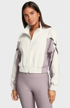 Женская бежевая ветровка Unstoppable Crop Jacket Бежевый XL Under Armour 1386479-110