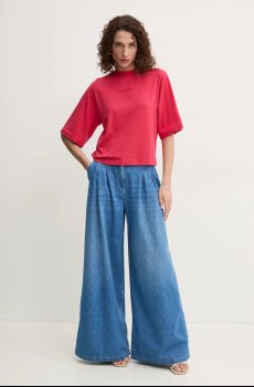 Хлопковая футболка Pinko