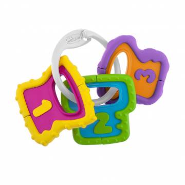 Игрушка-погремушка Chicco Ключики, от 3 месяцев (05953.00) Игрушка-погремушка Chicco Ключики, от 3 месяцев (05953.00)