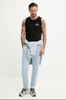 Хлопковая футболка Hugo Blue