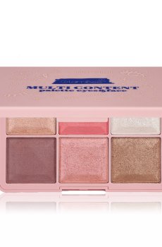 Уценка! Палетка для лица и век GlamBee Multi Content Palette Eyes & Face, 20.4 г