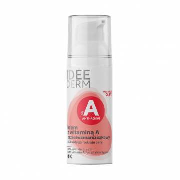 Крем для лица Ideepharm Idee Derm Vitamin A Anti-Wrinkle Cream против морщин, с витамином А, 50 мл