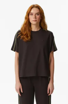 Женская коричневая футболка Коричневый 40 Lacoste TF06023LA