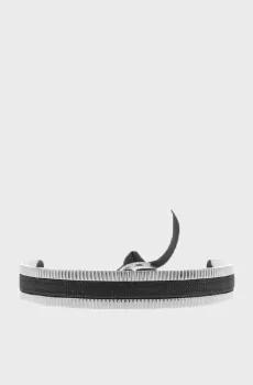 Женский черный браслет 4 мм Черный ONESIZE Les Interchangeables A52485