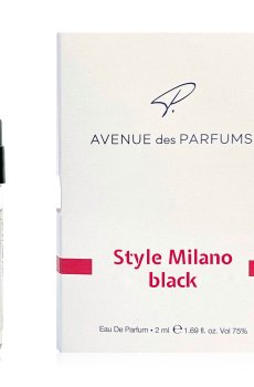 Avenue des Parfums Style Milano Black Парфюмированная вода женская, 2 мл (пробник)
