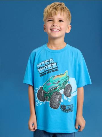 Футболка Hot Wheels - mid blue Футболка Hot Wheels - mid blue