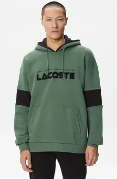 Мужская зеленая толстовка Зеленый L Lacoste SH240404Y