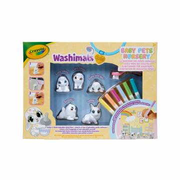 Набір для творчості Crayola Washimals Домашні тваринки (74-7516)