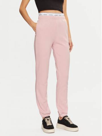 Guess Спортивні штани O5RB01 KCO31 Рожевий Regular Fit Guess Спортивні штани O5RB01 KCO31 Рожевий Regular Fit