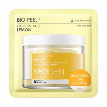 Увлажняющие пилинг-диски для лица Neogen Dermalogy Bio-Peel Gauze Peeling Lemon с лимоном, 1 шт Увлажняющие пилинг-диски для лица Neogen Dermalogy Bio-Peel Gauze Peeling Lemon с лимоном, 1 шт