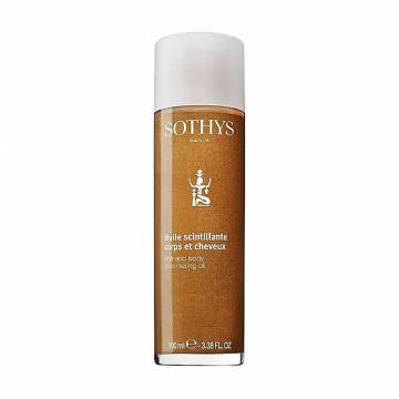 Мерцающее масло для тела и волос Sothys Hair And Body Shimmering Oil, 100 мл Мерцающее масло для тела и волос Sothys Hair And Body Shimmering Oil, 100 мл