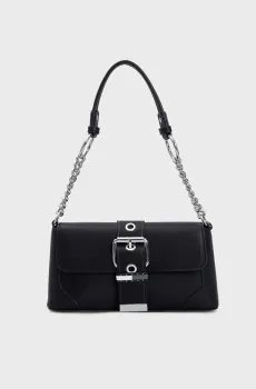 Женская черная сумка TJW IDOL SHOULDER BAG Черный ONESIZE Tommy Jeans AW0AW16282