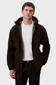 Мужская черная куртка LS NYLON OXFORD Черный L Calvin Klein Jeans LV04RC509G