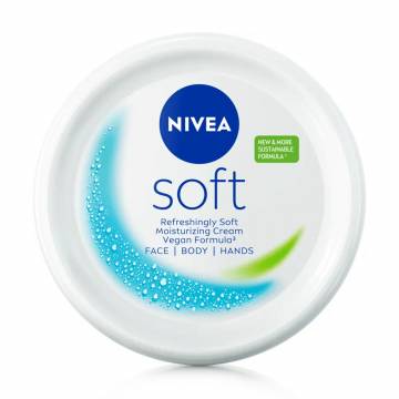 Интенсивный увлажняющий крем NIVEA Soft для лица, рук и тела, с маслом жожоба и витамином Е, 200 мл Интенсивный увлажняющий крем NIVEA Soft для лица, рук и тела, с маслом жожоба и витамином Е, 200 мл