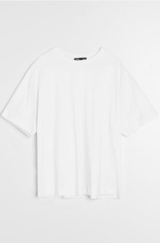 Бавовняна футболка basic - білий