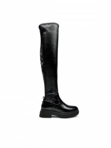 MICHAEL Michael Kors Ботфорти Cyrus Otk 40F2CYFB5B Чорний MICHAEL Michael Kors Ботфорти Cyrus Otk 40F2CYFB5B Чорний