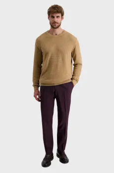 Мужской бежевый джемпер Бежевый S Pierre Cardin PC.-C5 51400.5105