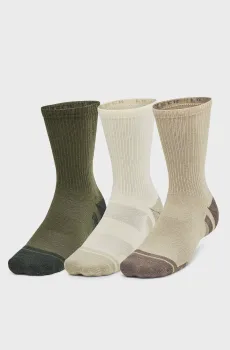 Носки (3 пары) UA Performance Tech 3pk Crew Разноцветный 47.5-50.5 Under Armour 1379512-299