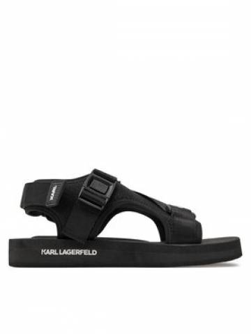 KARL LAGERFELD Босоніжки KL70515 Чорний KARL LAGERFELD Босоніжки KL70515 Чорний