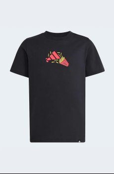 Детская хлопковая футболка adidas