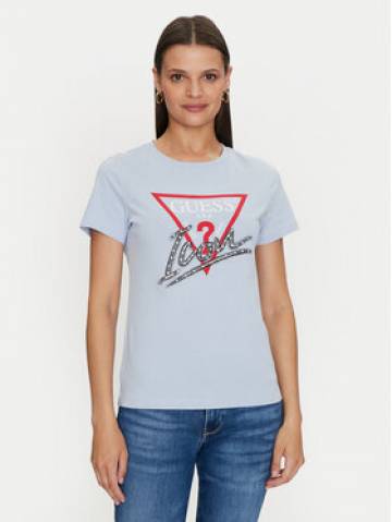 Guess Футболка Icon W4YI32 I3Z14 Голубий Regular Fit Guess Футболка Icon W4YI32 I3Z14 Голубий Regular Fit