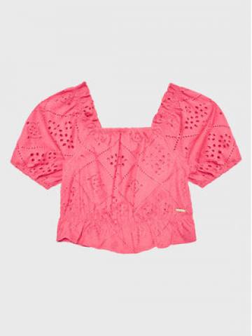 Guess Блузка J3GH02 WFGJ0 Рожевий Regular Fit Guess Блузка J3GH02 WFGJ0 Рожевий Regular Fit