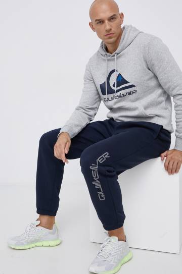 Кофта Quiksilver мужская цвет серый с принтом Кофта Quiksilver мужская цвет серый с принтом