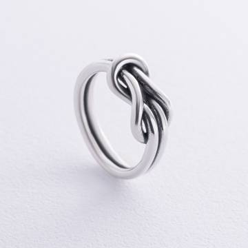 Серебряное кольцо "Узел" 7119 Серебряное кольцо "Узел" 7119