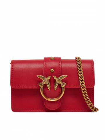 PINKO Сумка Love One Micro C . AI 24-25 PCPL 100064 A0F1 Червоний PINKO Сумка Love One Micro C . AI 24-25 PCPL 100064 A0F1 Червоний