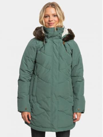 Roxy Пуховик Ellie Jk Otlr ERJJK03554 Зелений Regular Fit Roxy Пуховик Ellie Jk Otlr ERJJK03554 Зелений Regular Fit