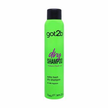 Сухой шампунь для волос got2b Dry Shampoo Extra Fresh Экстрасвежесть, 200 мл Сухой шампунь для волос got2b Dry Shampoo Extra Fresh Экстрасвежесть, 200 мл