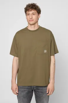 Мужская оливковая футболка MT-SHRT 023 Оливковый L PRPY PMTSHGOK0021