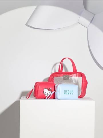 Косметички, 3 шт. Hello Kitty - різнобарвний Косметички, 3 шт. Hello Kitty - різнобарвний