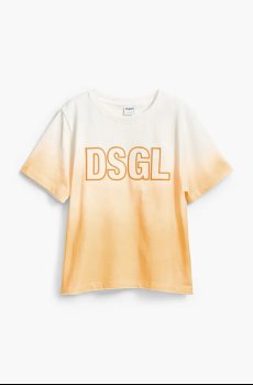 Детская хлопковая футболка Desigual