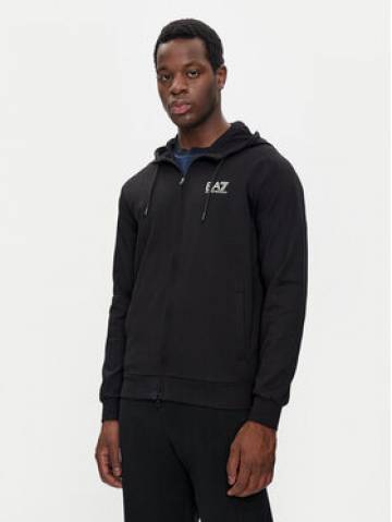 EA7 Emporio Armani Світшот 6DPM53 PJVRZ 1200 Чорний Regular Fit EA7 Emporio Armani Світшот 6DPM53 PJVRZ 1200 Чорний Regular Fit